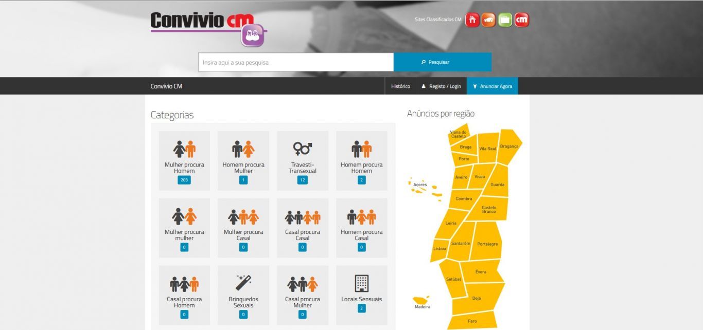 Convívio CM: mais um site português para adultos